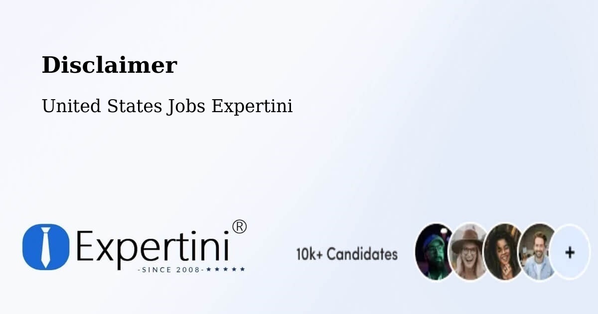 Disclaimer – Strafford - United States Jobs Expertini